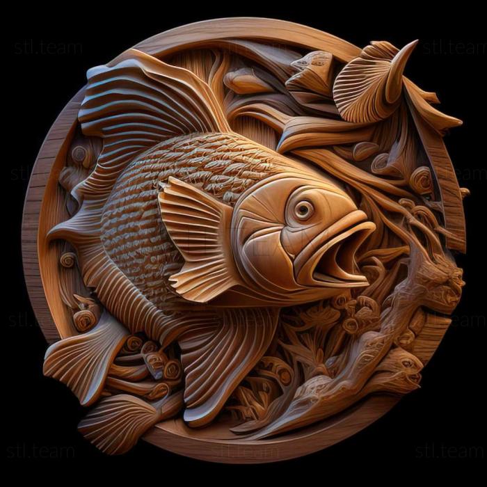 3D model Limatulichty fish (STL)